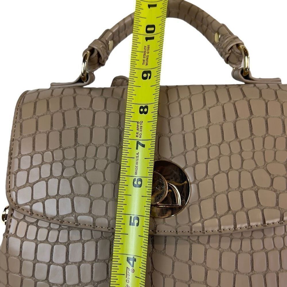 Moda Luxe Layne Backpack Nude Color Embossed - Picture 11 of 16